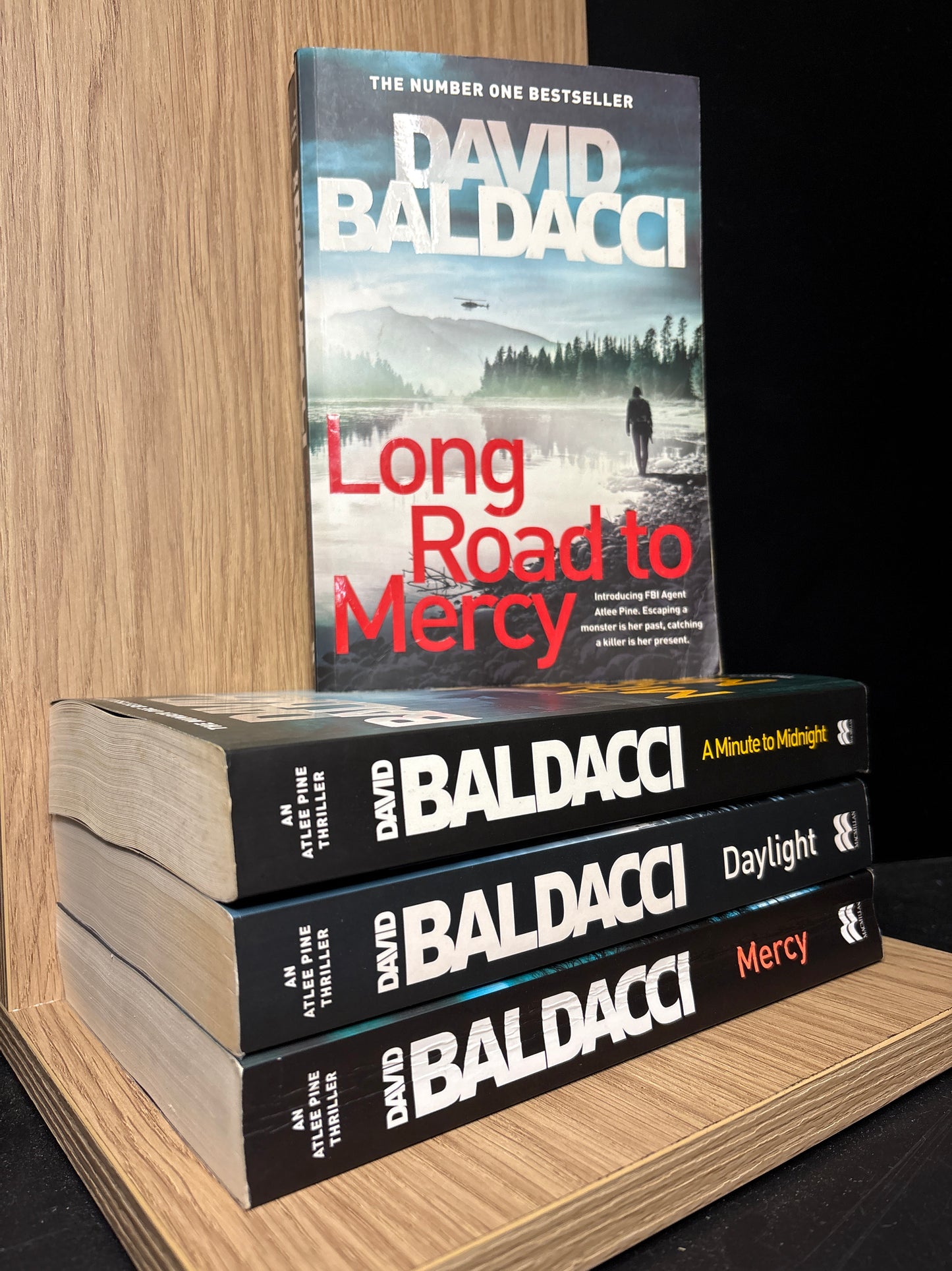 BALDACCI, David 'Atlee Pine' Complete Series #1-4 Bundle of 4 (Min. good condition)