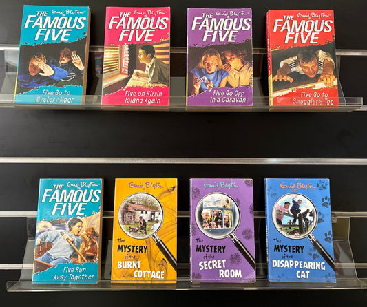BLYTON, Enid 'Famous Five' and 'Mystery' Series Assorted Titles Bundle of 8 (Min. fair condition)