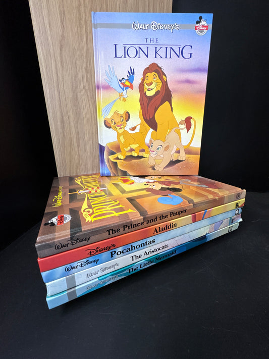 DISNEY Classic Storybooks - Bundle of 6 - Assorted Stories (Min. very good condition)