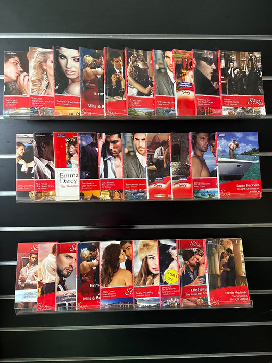 Mills & Boon 'Sexy' Series Assorted Titles Bundle of 29 (Min. fair condition)
