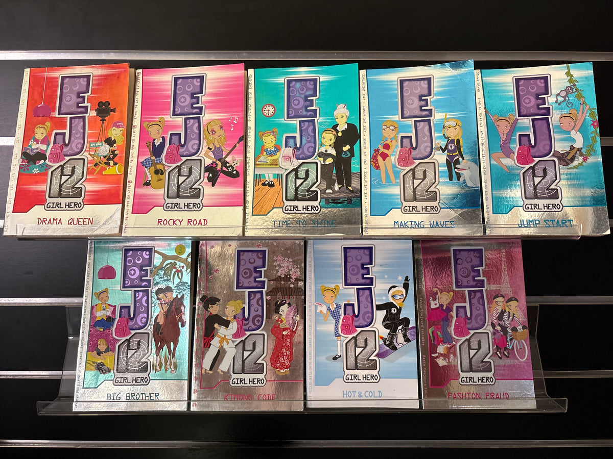 EJ 12 GIRL HERO Assorted Standalone Titles Bundle of 9 (Min. fair condition)