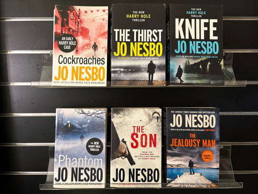 NESBO, Jo 'Harry Hole' Assorted Standalone Titles Bundle of 6 (Min. fair condition)