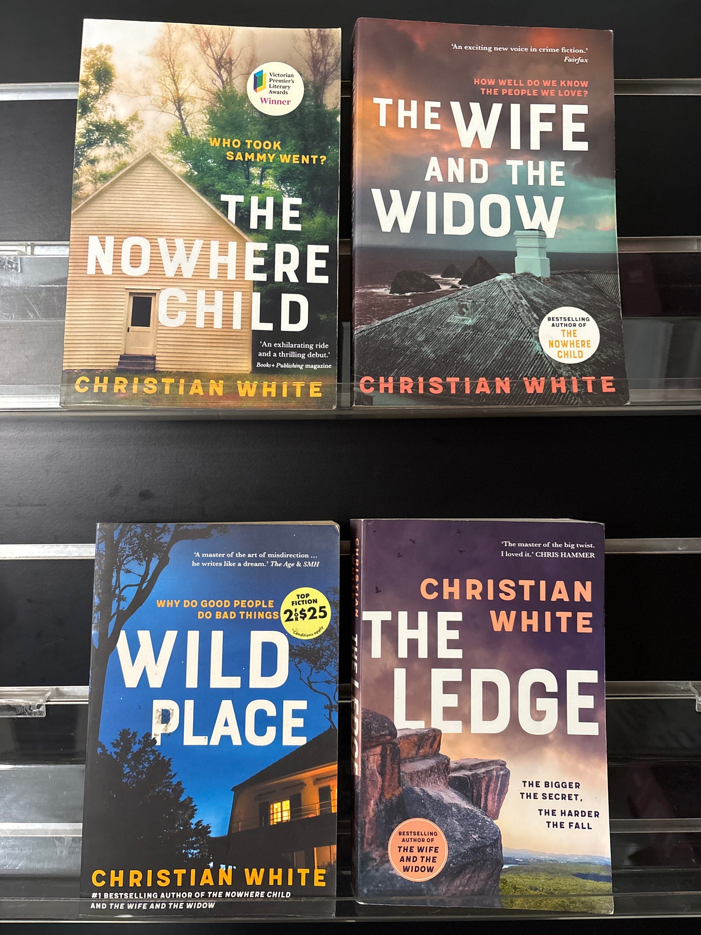 WHITE, Christian Assorted Standalone Titles Bundle of 4 (Min. good condition)