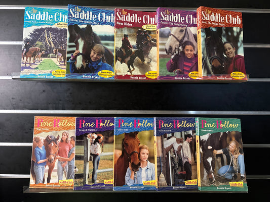 BRYANT, Bonnie - Bundle of 10 - Selected Standalone Titles in 'Saddle Club' Series (Min. good condition)