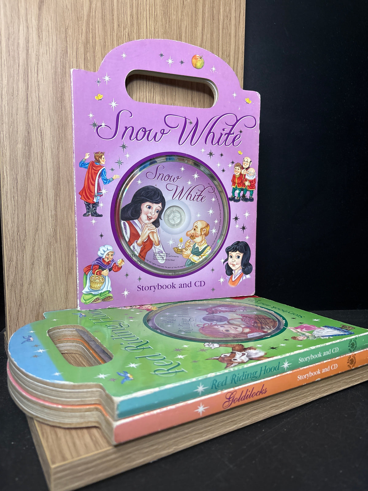 FAIRYTALE Storybook + CD's Assorted Standalone Titles Various Authors Bundle of 3 (Min. fair condition)