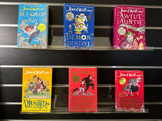WALLIAMS, David - Bundle of 6 - Assorted Titles (Min. fair condition)