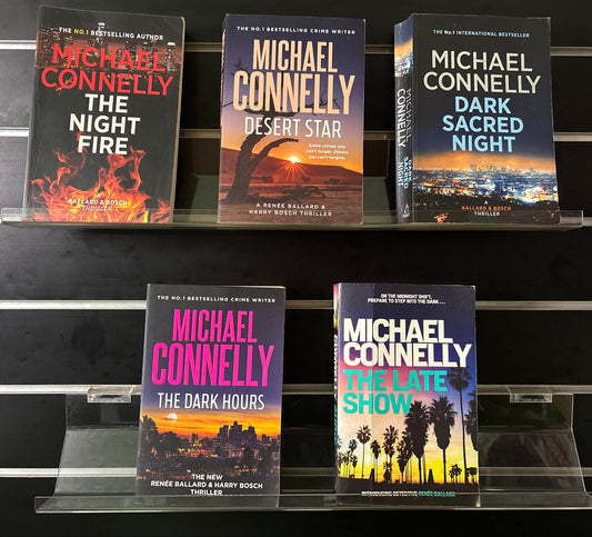 CONNELLY, Michael - 'Ballard and Bosch' Series Titles #1 - 5 (Min. fair condition)
