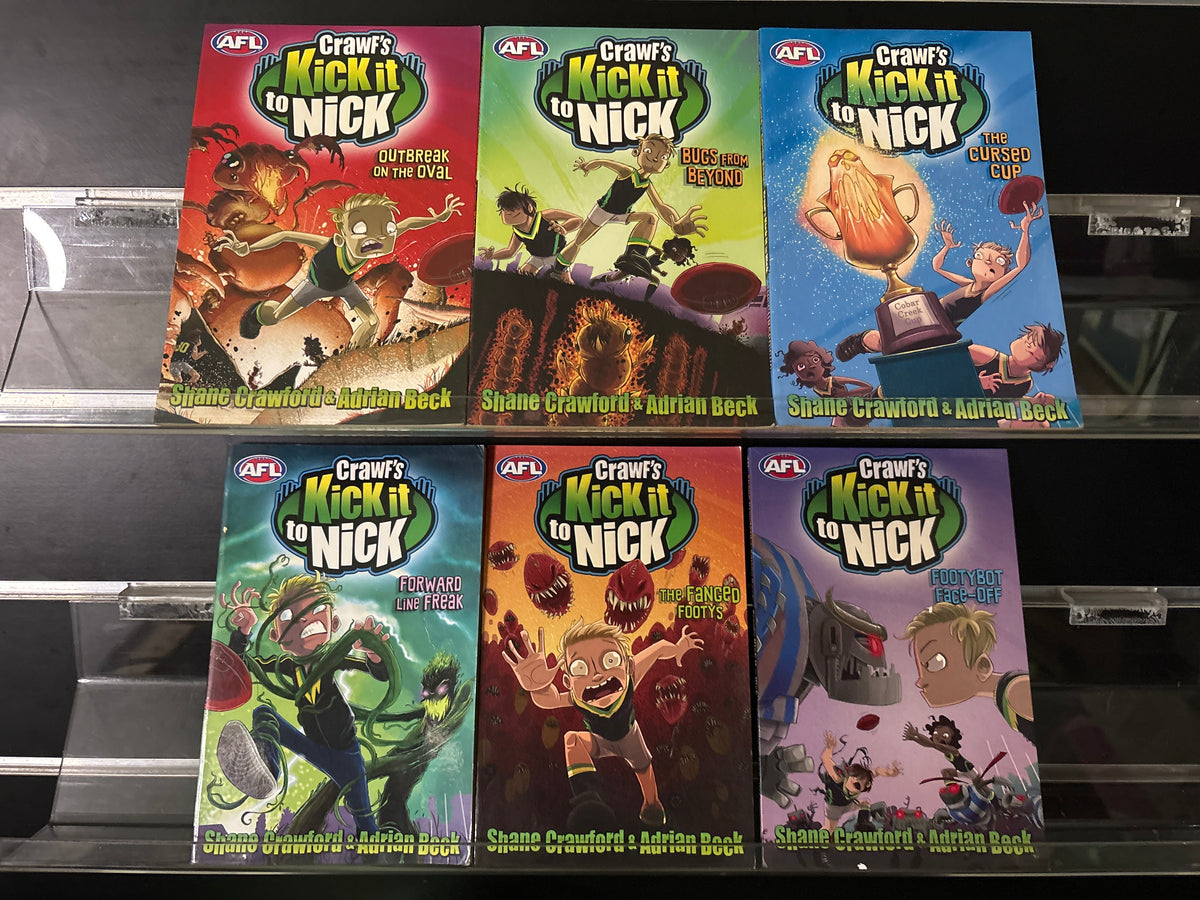 CRAWFORD, Nick + BECK, Adrian 'Kick it to Nick' Assorted Standalone Titles Bundle of 6 (Min. fair condition)