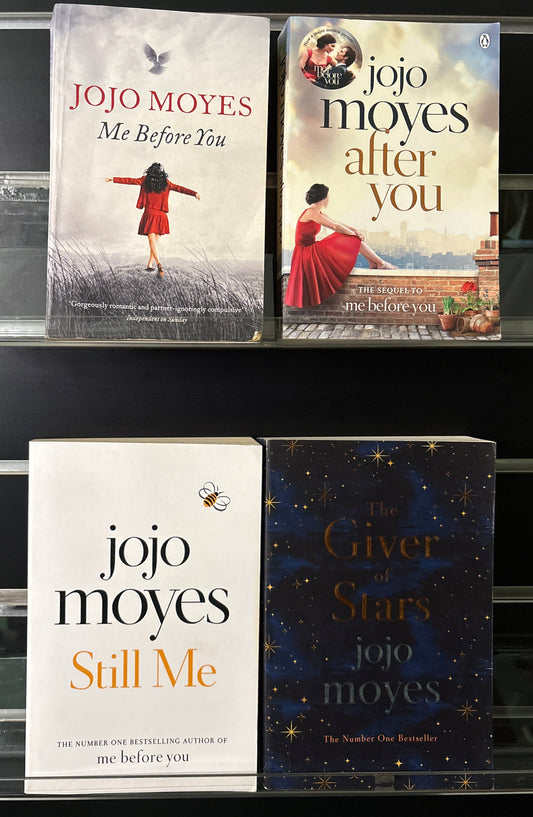 MOYES, Jojo 'Me Before You' Complete Trilogy + Bonus Standalone Title Bundle of 4 (Min. good condition)