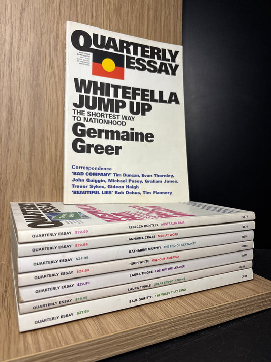 QUARTERLY ESSAY Assorted Issues and Years Bundle of 8 (Min. Fair condition)