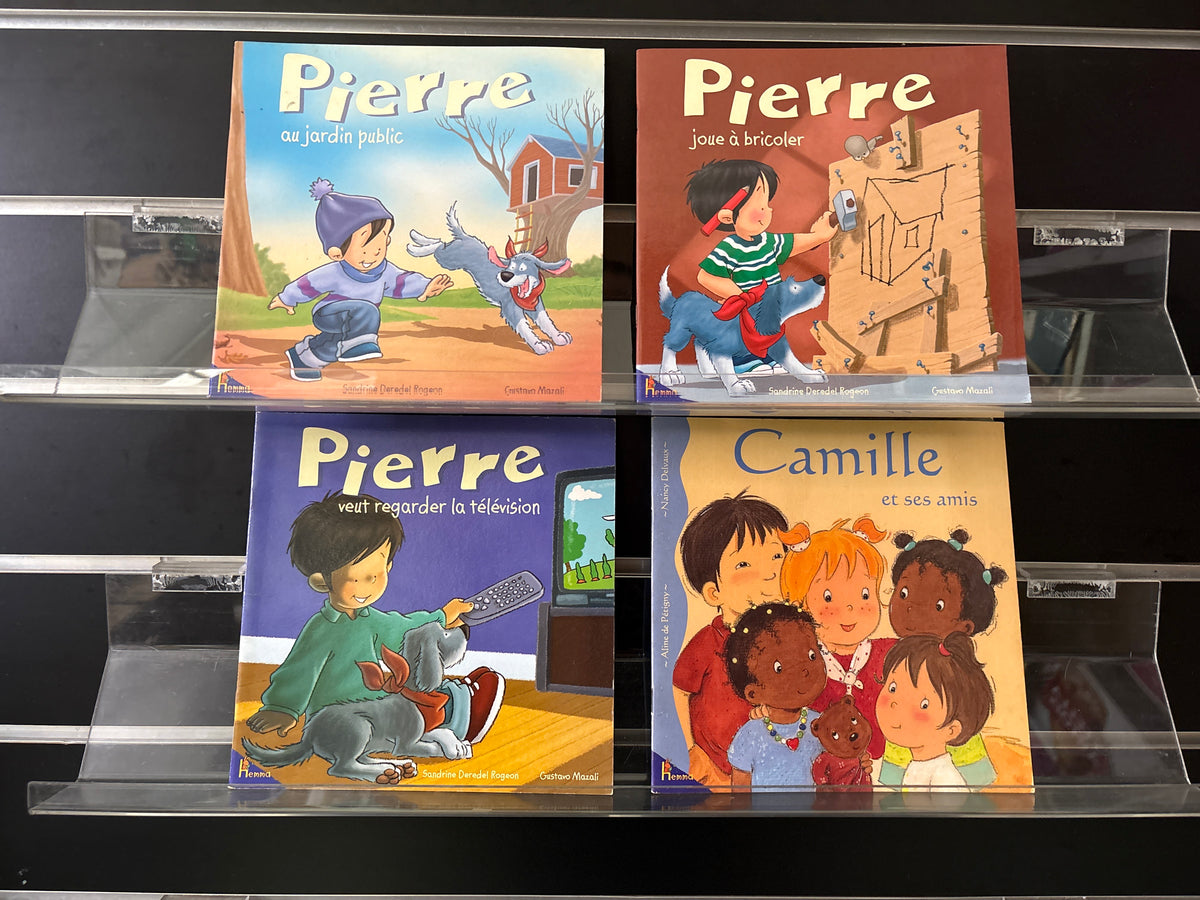 FRENCH TEXT: MAZALI, Gustavo 'Pierre' Series Plus Bonus Title Bundle of 4 (Min. fair condition)