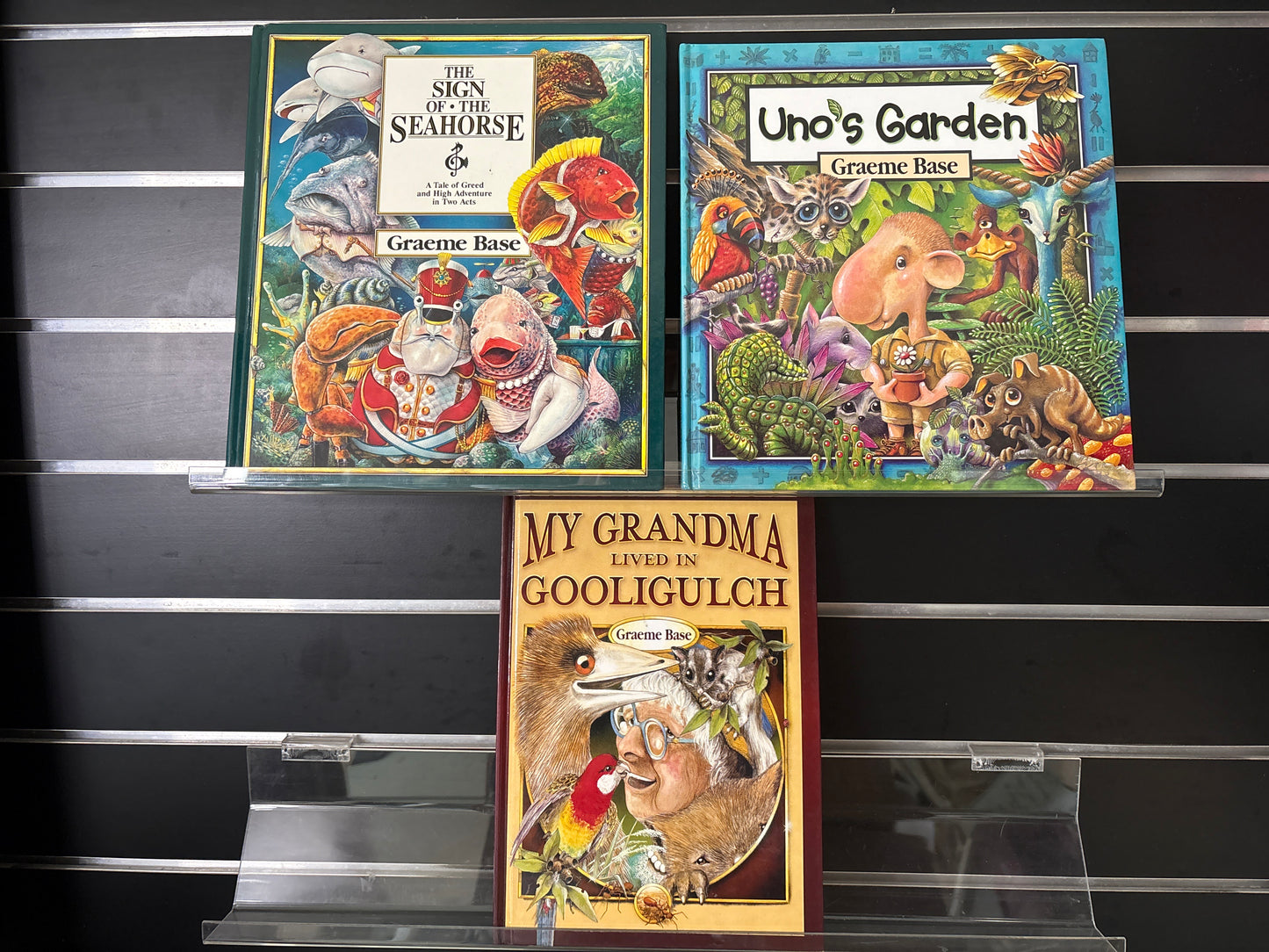 BASE, Graeme Assorted Standalone Titles Bundle of 3 (Min. good condition)