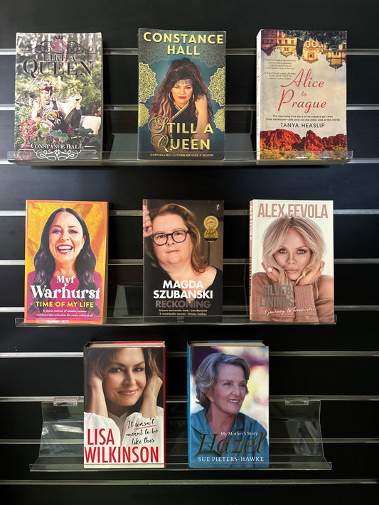 AUSTRALIAN WOMEN Bios - Bundle of 8  (min. fair condition)