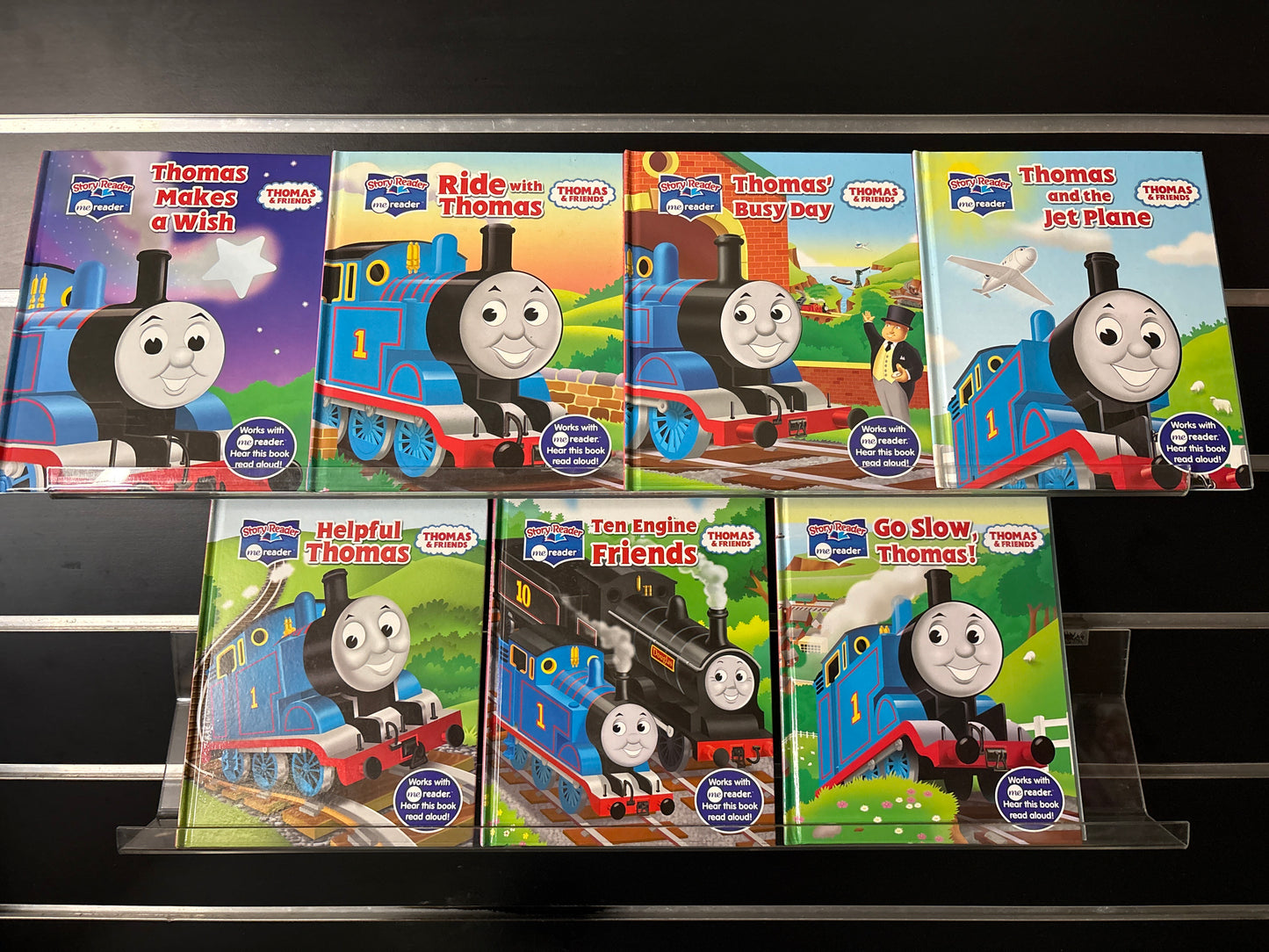 THOMAS + FRIENDS 'Story Reader' Assorted Titles Bundle of 7 (Min. fair condition)