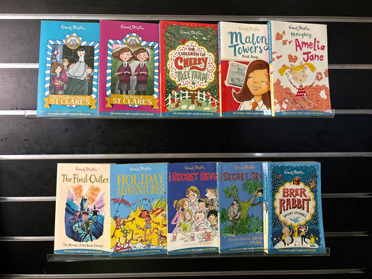 BLYTON, Enid - Bundle of 10 - Assorted Standalone Titles (Min. good condition)