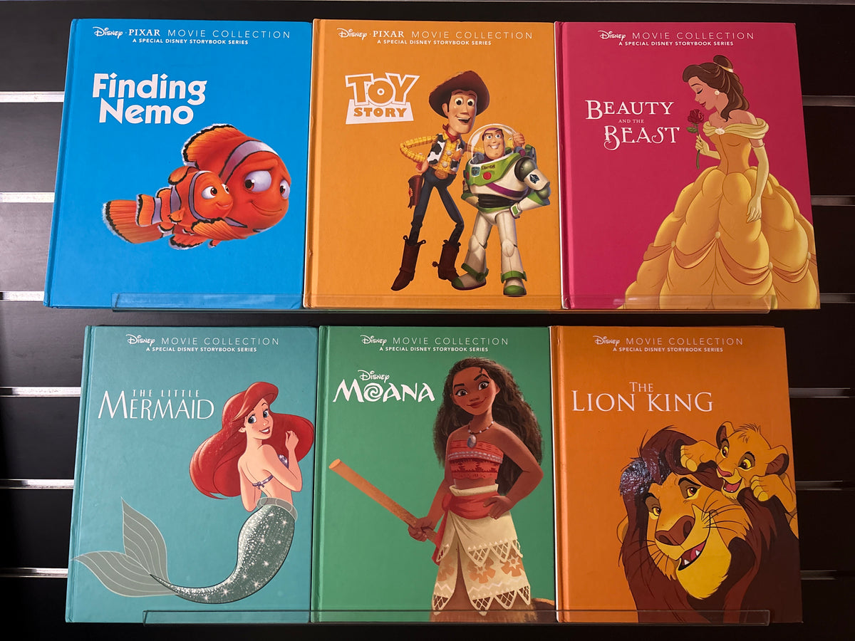DISNEY MOVIE COLLECTION Assorted Titles Bundle of 6 (Min. good condition)