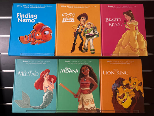 DISNEY MOVIE COLLECTION Assorted Titles Bundle of 6 (Min. good condition)