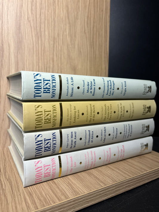 READER'S DIGEST 'Today's Best Nonfiction' 4-in-1 Bundle of 4 (Min. good condition)