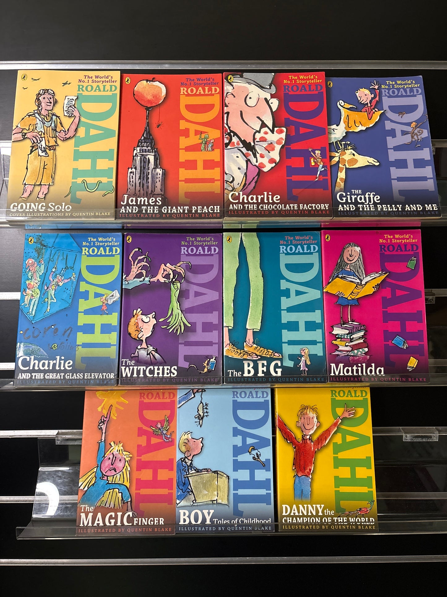 DAHL, Roald Assorted Standalone Titles Bundle of 11 (Min. fair condition)