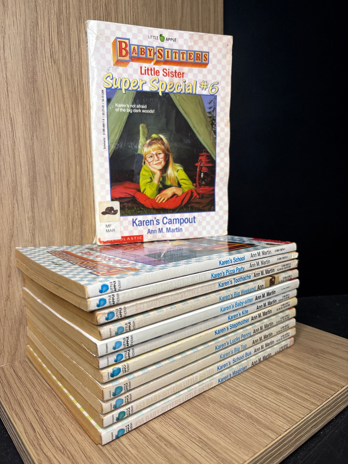 MARTIN, Ann M. 'The Babysitters Little Sister' Books #41-55 Plus bonus Book Bundle of 12 (Min. fair condition)