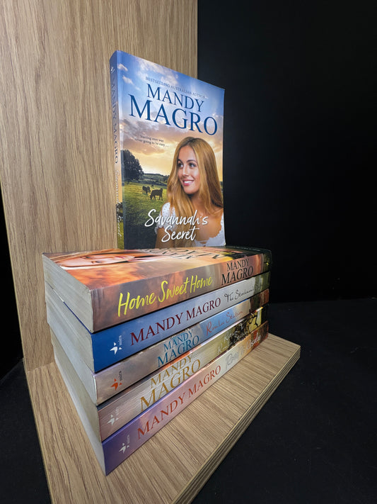 MAGRO, Mandy 'Rosalee Station' Complete Series plus 3 Bonus Books Bundle of 6 (Min. good condition)