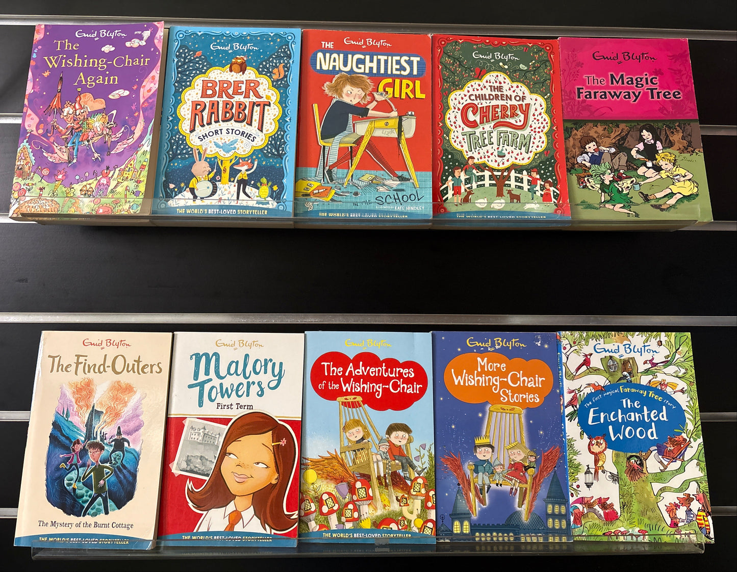 BLYTON, Enid Assorted Classic Titles Bundle of 10 (Min. Fair condition)