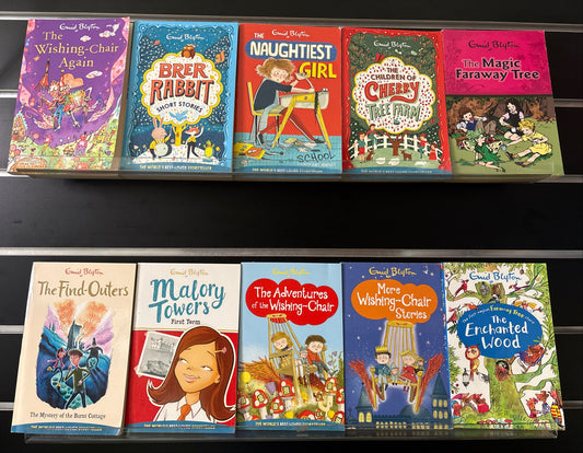 BLYTON, Enid Assorted Classic Titles Bundle of 10 (Min. Fair condition)