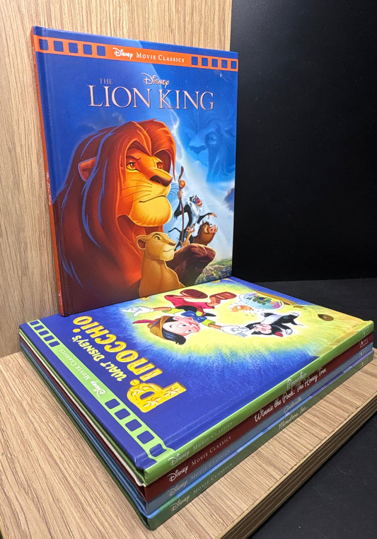 DISNEY - Bundle of 5 - Selected Movie Classic Titles (Min. good condition)