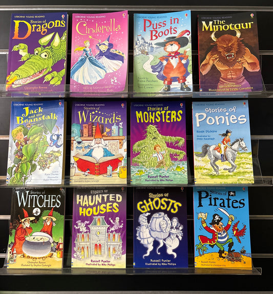 'USBOURNE YOUNG READING' Series Assorted Titles Bundle of 12 (Min. very good condition)
