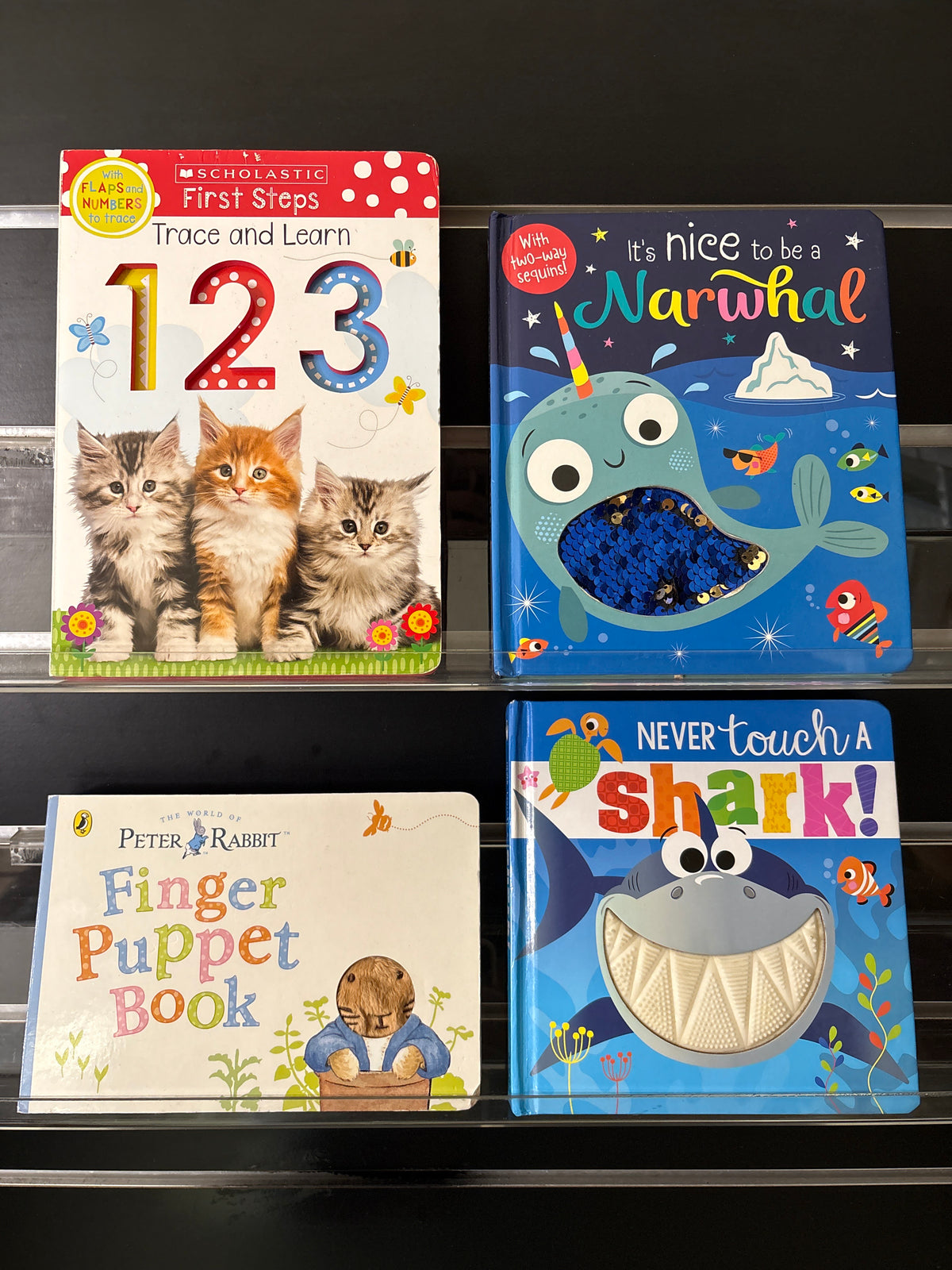 BOARD BOOKS Assorted Standalone Titles Bundle of 4 (Min. good condition)