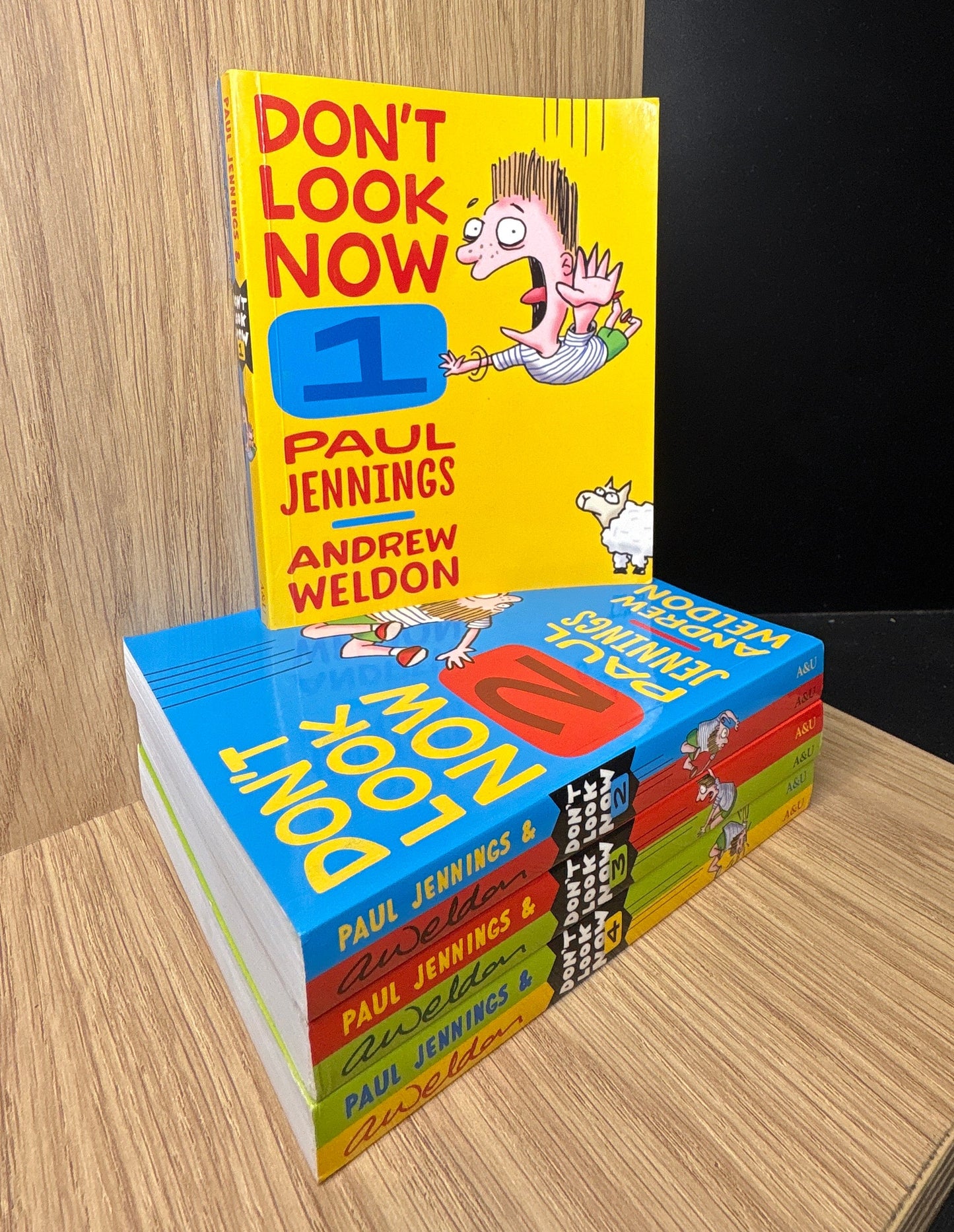 JENNINGS, Paul & WELDON, Andrew 'Don't Look Now' Series Books #1-4 Bundle of 4 (Min. very good condition)