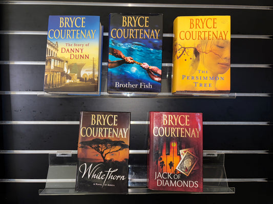 COURTNEY, Bruce - Bundle of 5 - Assorted Titles (Min. fair condition)