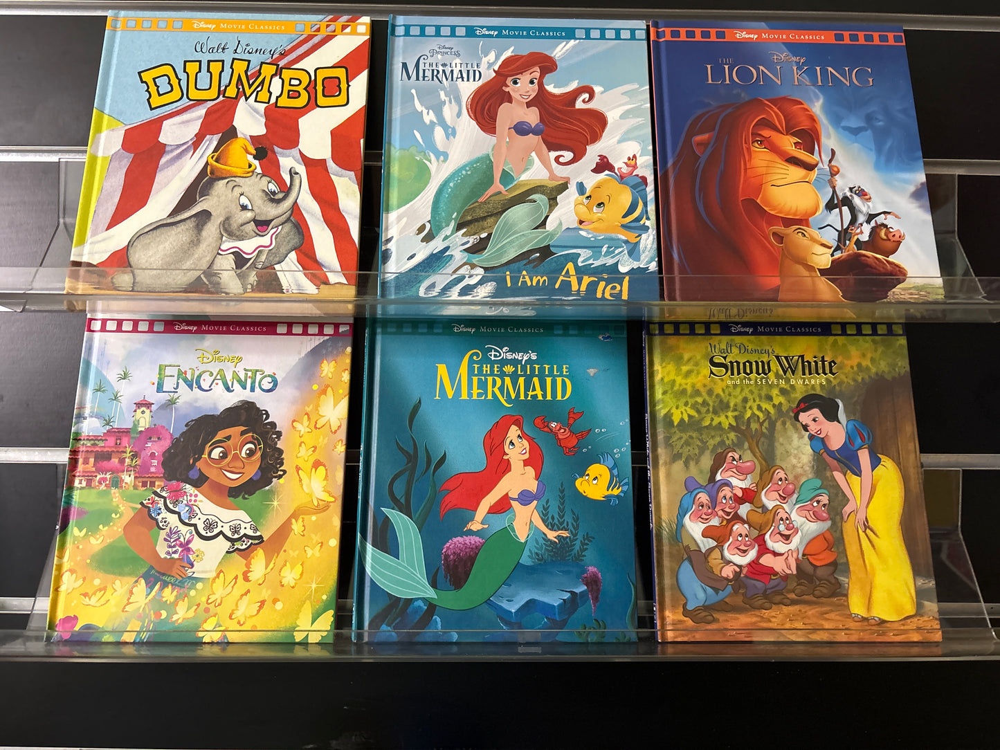 DISNEY 'Classic Movie Series'  Standalone Titles Bundle of 6 (Min. good condition)