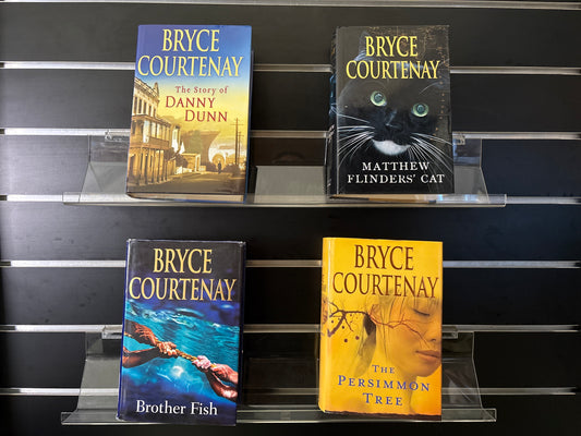 COURTNEY, Bryce - Bundle of 4 - Assorted Standalone Titles (Min. fair condition)