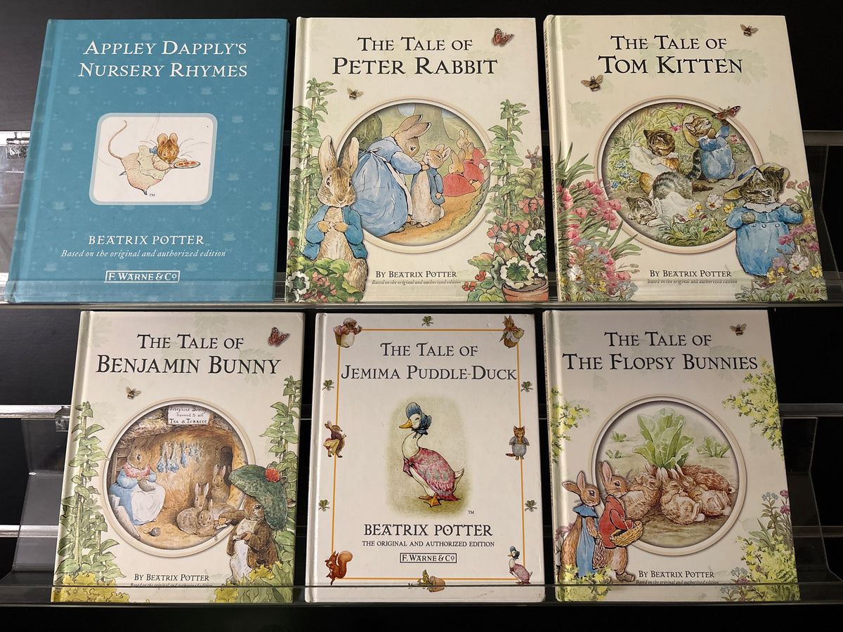 POTTER, Beatrix 'Peter Rabbit' Assorted Standalone Titles Bundle of 6 (Min. fair condition)