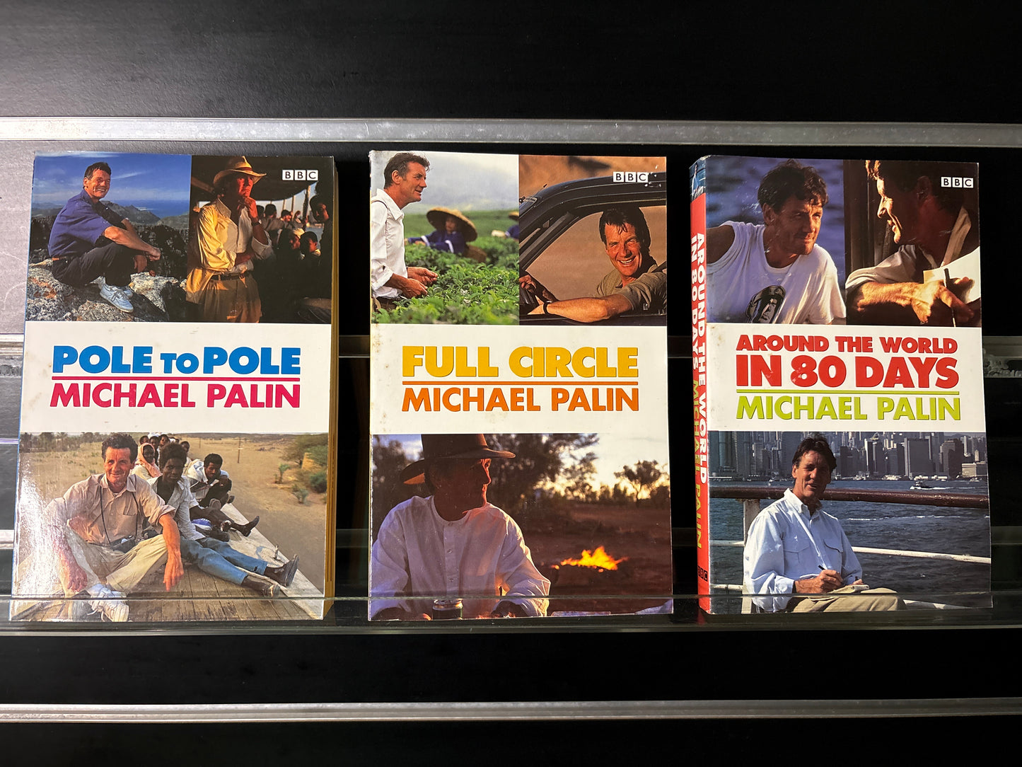 PALIN, Michael 'Travels The World' Bundle of 3 (min. good condition)