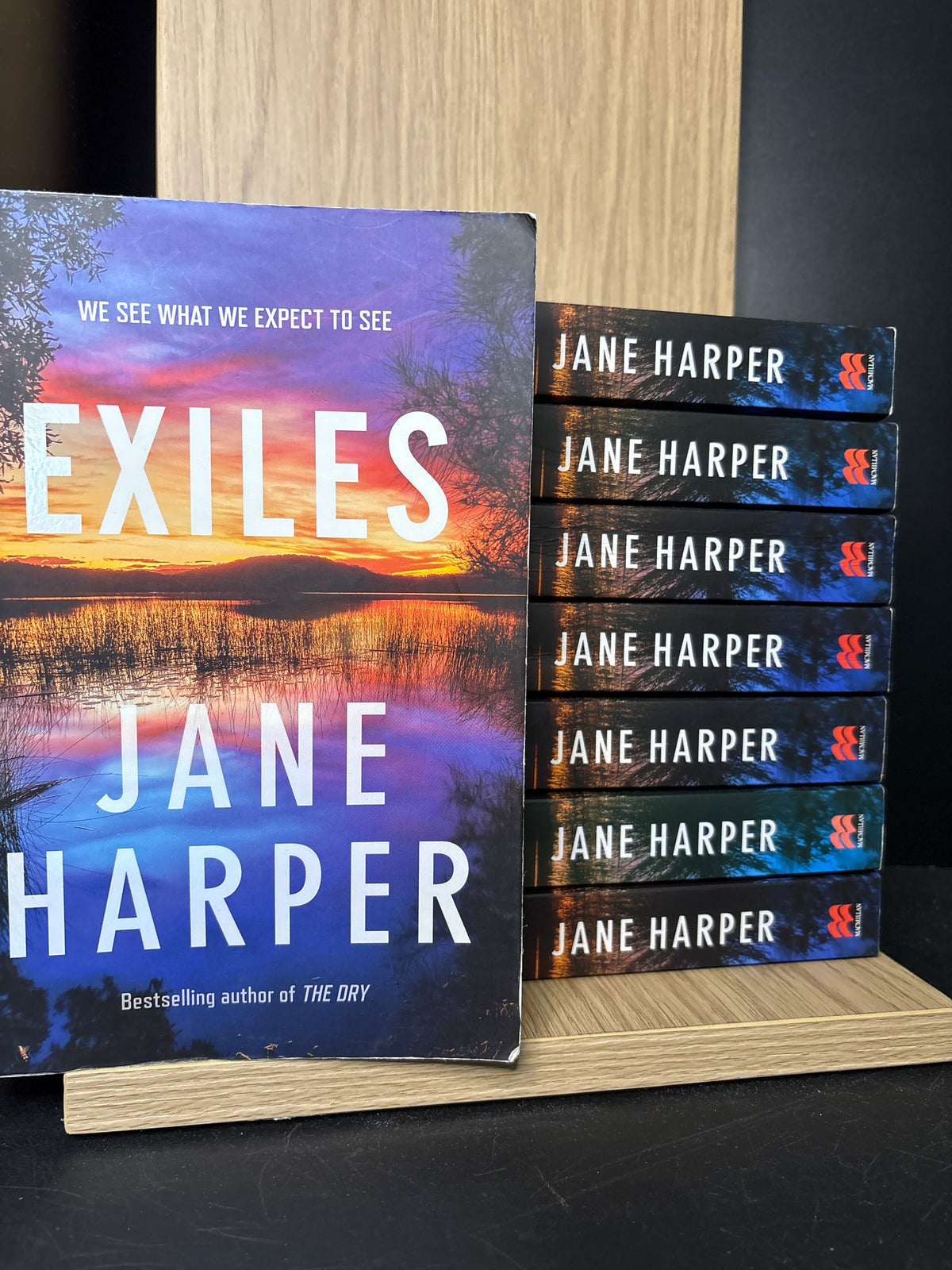 Book Club 8 Pack: HARPER, Jane 'Exiles' Paperback Large Copies (Min. Condition: Good)
