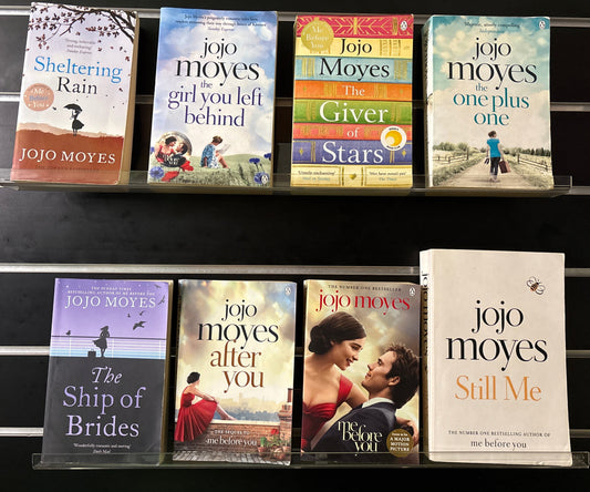 MOYES, Jojo 'Me Before You' Complete Trilogy + Standalone Titles Bundle of 8 (Min. fair condition)