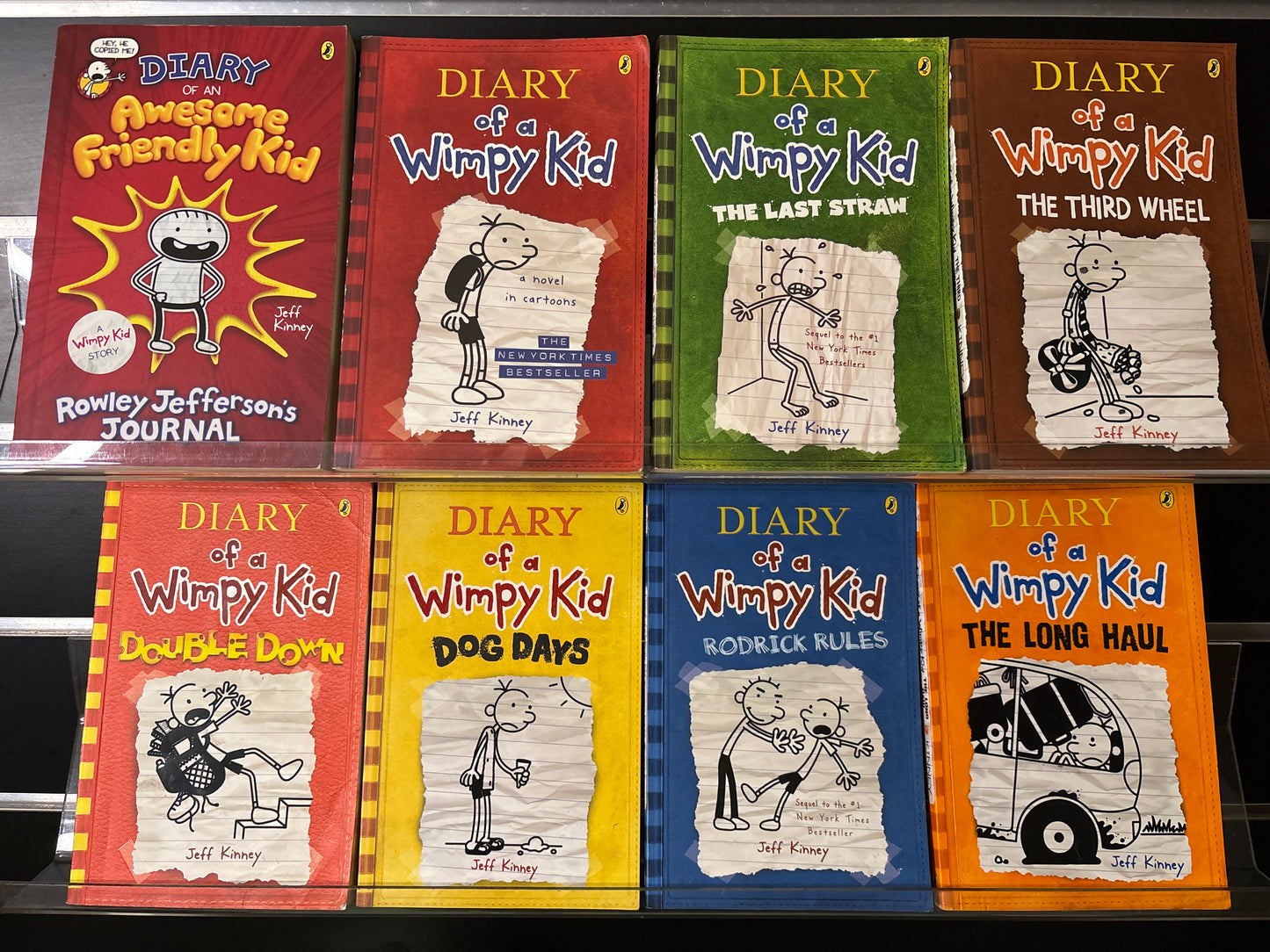KINNEY, Jeff 'Diary of a Wimpy Kid' Assorted Standalone Titles Bundle of 8 (Min. good condition)