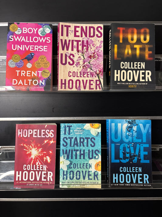 HOOVER, Colleen Assorted Standalone Titles + Bonus Boy Swallows Universe Bundle of 6 (Min. good condition)