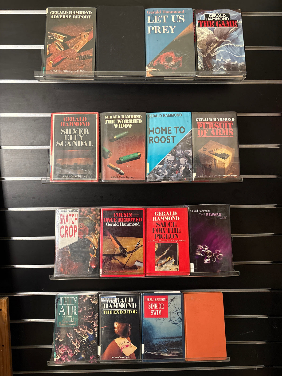 HAMMOND, Gerald Assorted Standalone Titles Bundle of 16 (Min. fair condition)