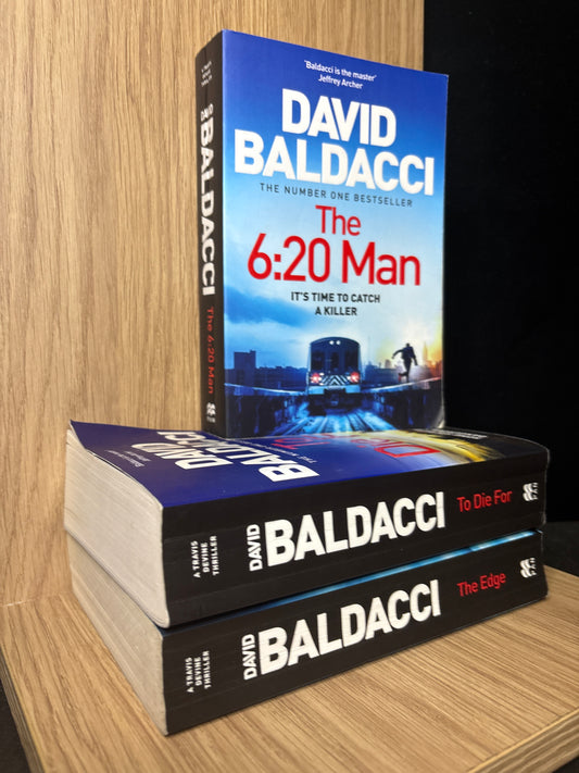 BALDACCI, David 'Travis Devine'  Complete Current Series Bundle of 3 (Min. good condition)
