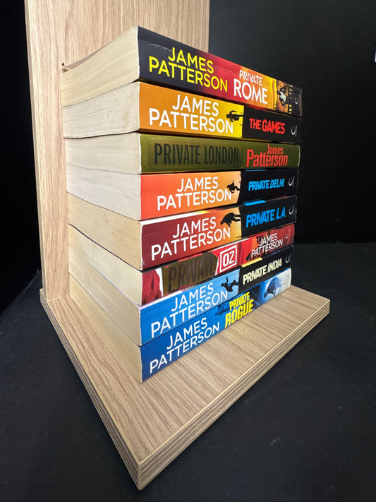 PATTERSON, James - Bundle of 8 - Assorted Titles in Private Series (Min. fair condition)