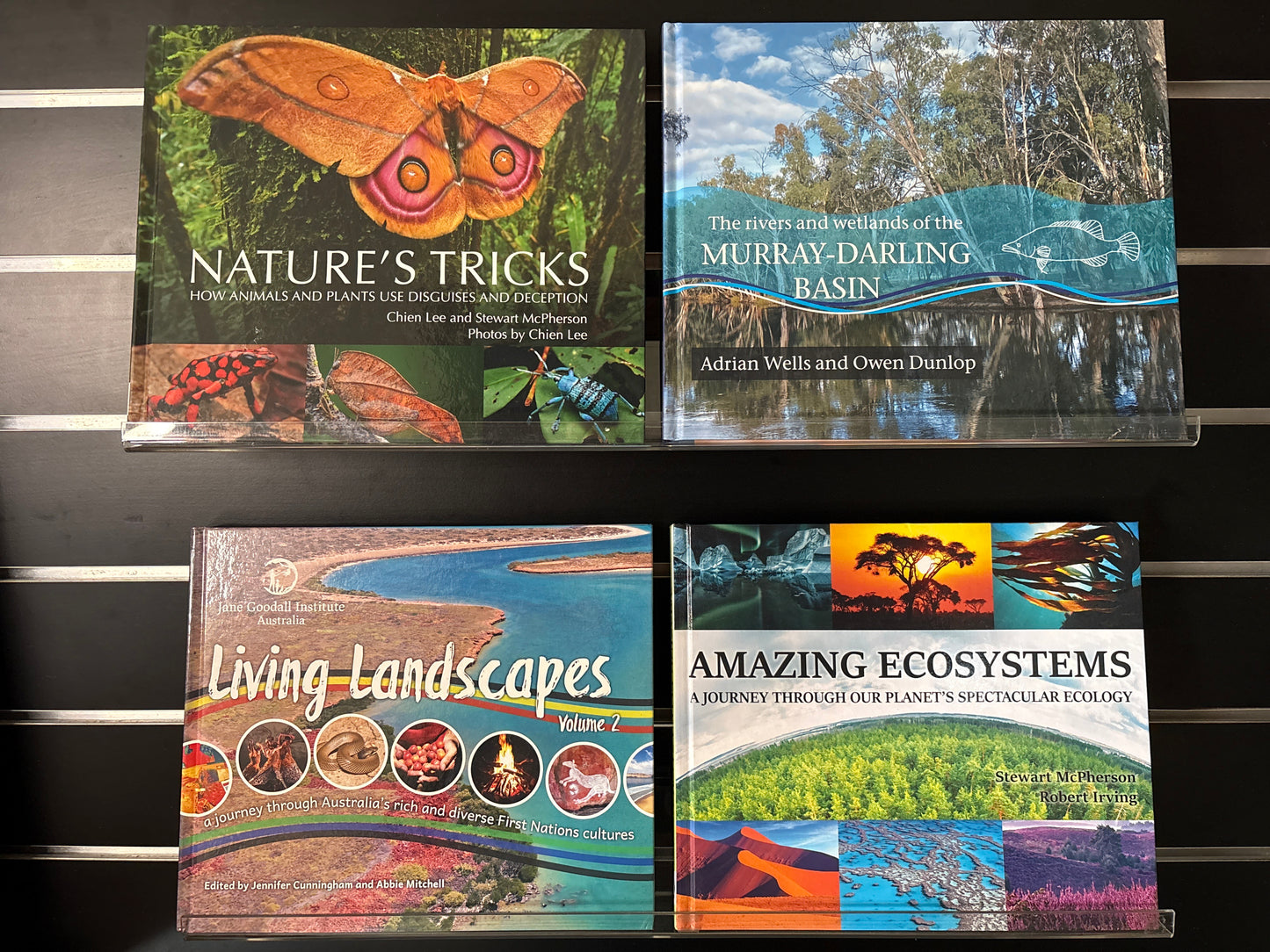 ASSORTED TABLE BOOKS on Life, Nature, Ecology Bundle of 4 (Min. Good condition)