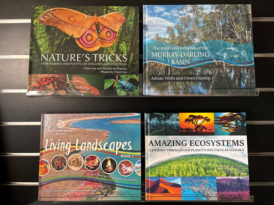 ASSORTED TABLE BOOKS on Life, Nature, Ecology Bundle of 4 (Min. Good condition)