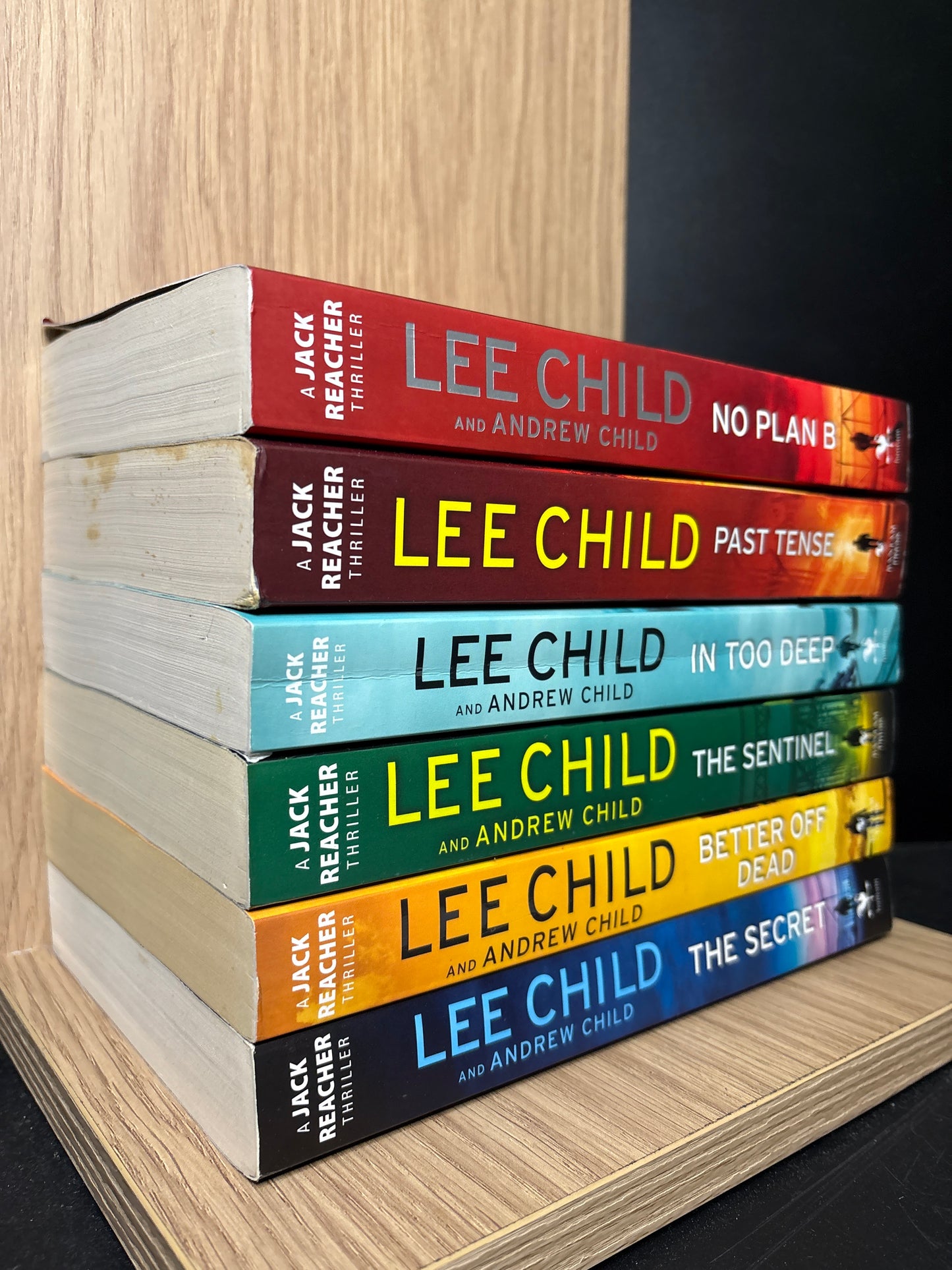 CHILD, Lee 'Jack Reacher' Assorted Titles Bundle of 6 (Min. good condition)