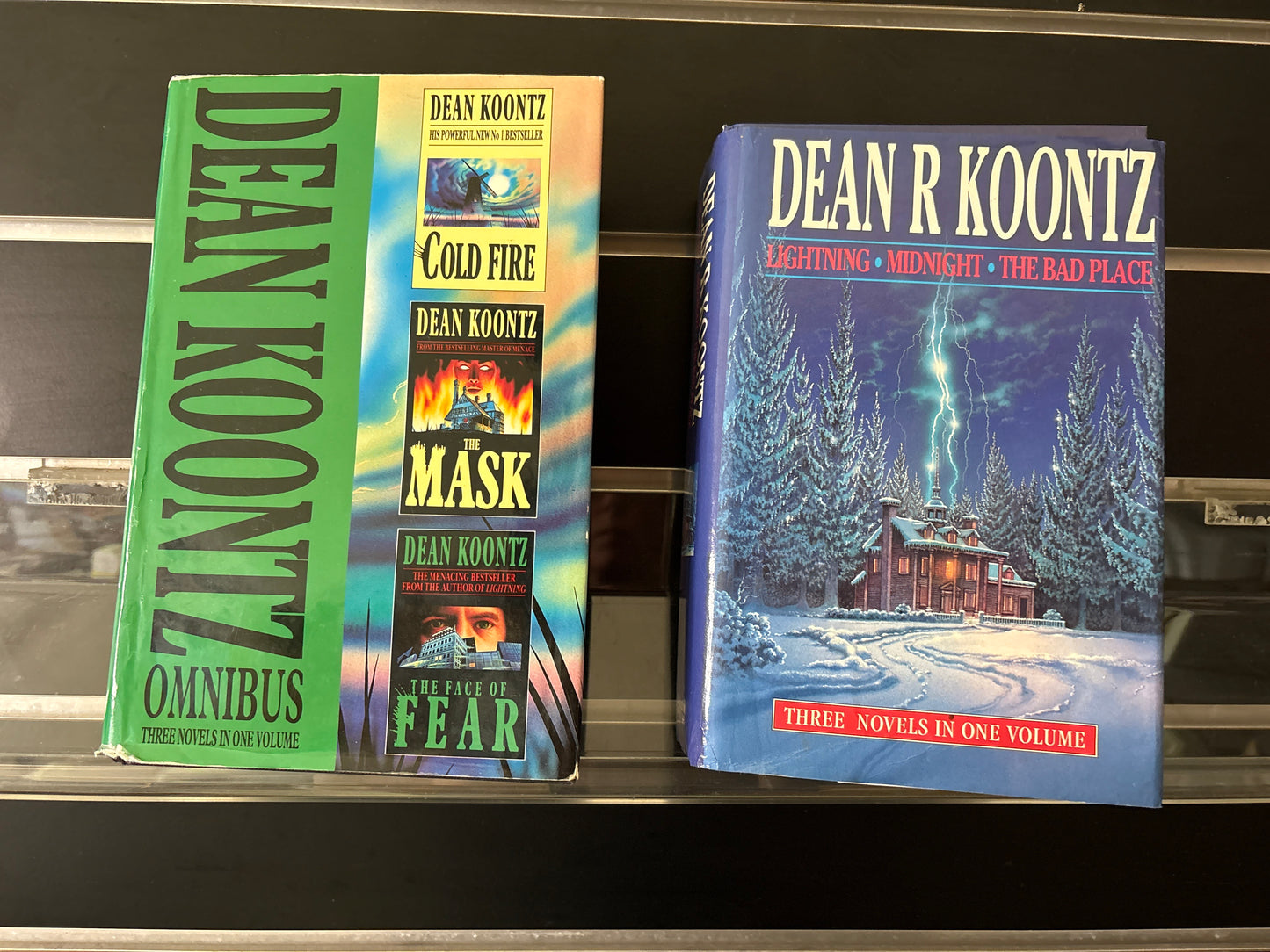 KOONTZ, Dean Standalone Titles 3 Stories Per Book Bundle of 2  (Min. good condition)