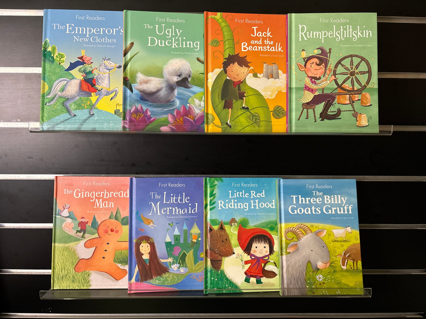 FIRST READERS SERIES - Bundle of 8 - Assorted Titles (Min good condition)