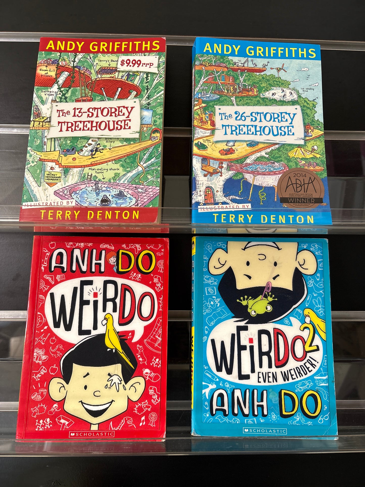 DO, Anh / GRIFFITHS, Andy + DENTON, Terry 'Weirdo' #1,2 and 'Treehouse' #1,2 Bundle of 4 (Min. fair condition)