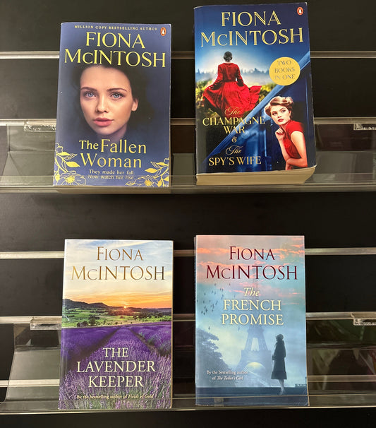 McINTOSH, Fiona Standalone Titles Bundle of 4 (Min. fair condition)
